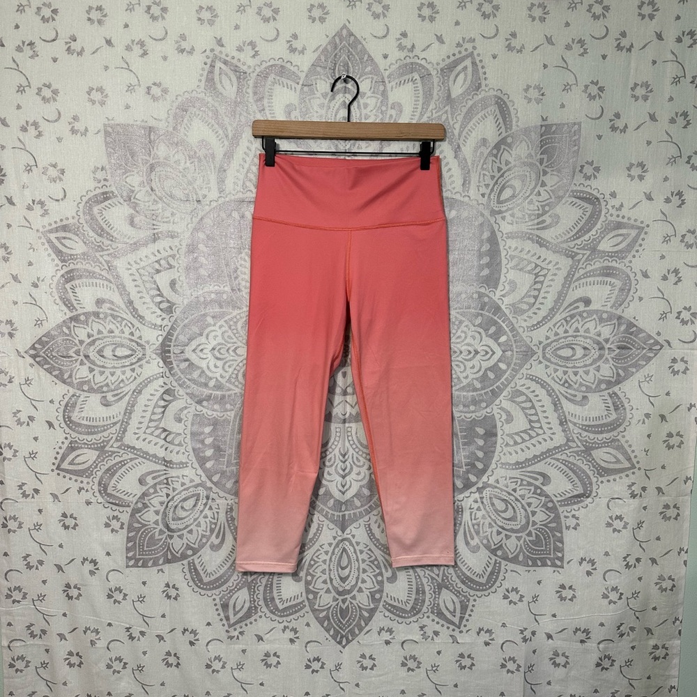 Nice $48 Aerie by American Eagle Peach Pink Ombré Legging Yoga Pants Stretch M